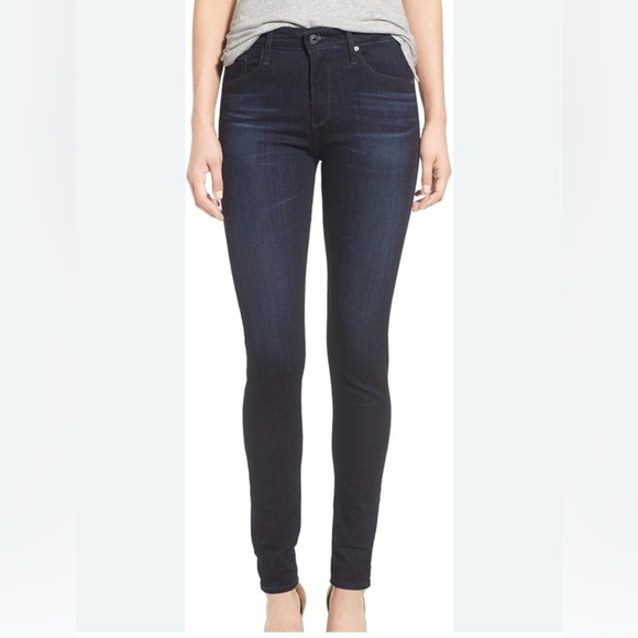 🌹AG ADRIANO GOLDSCHMIED HIGH RISE FARRAH SKINNY JEANS - Picture 1 of 10
